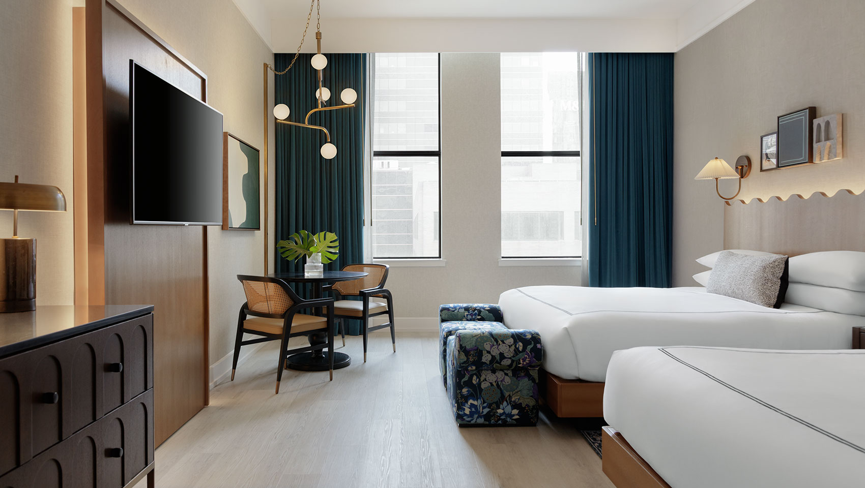 2 King Room at Kimpton Hotel Monaco Baltimore