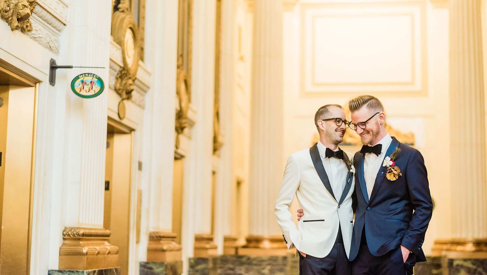 Ben + Ryan Real Weddings Monaco Baltimore