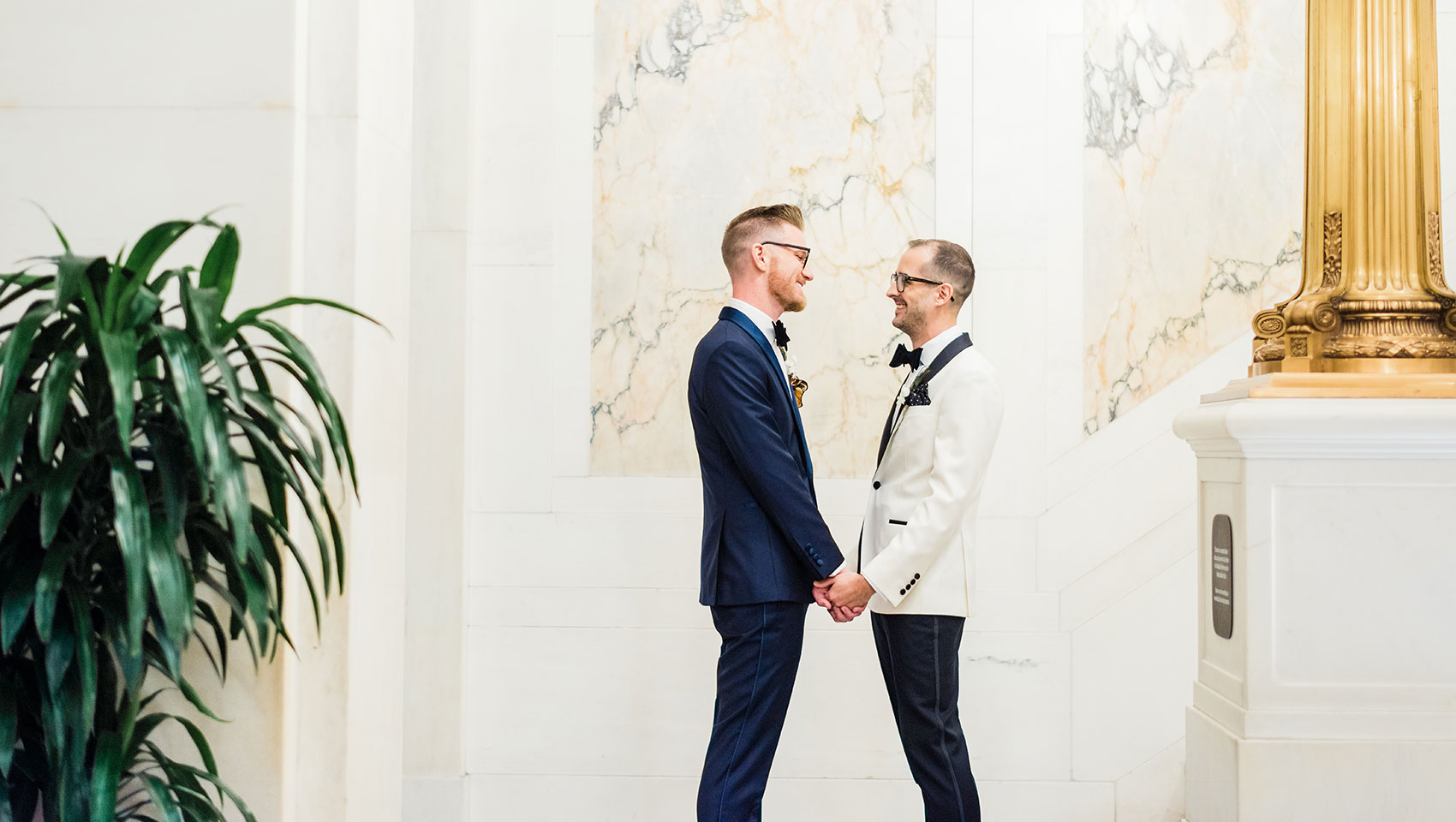 Ben + Ryan Real Weddings Monaco Baltimore