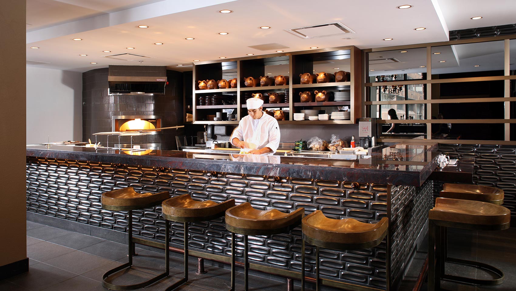 B&O Chef in exhibition kitchen