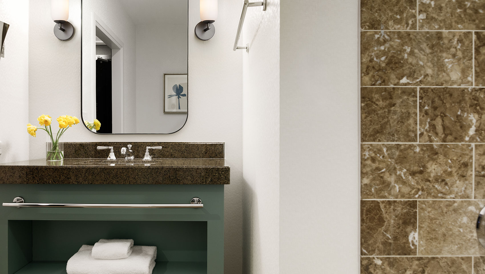 Guestroom Bathroom at Kimpton Hotel Monaco Baltimore