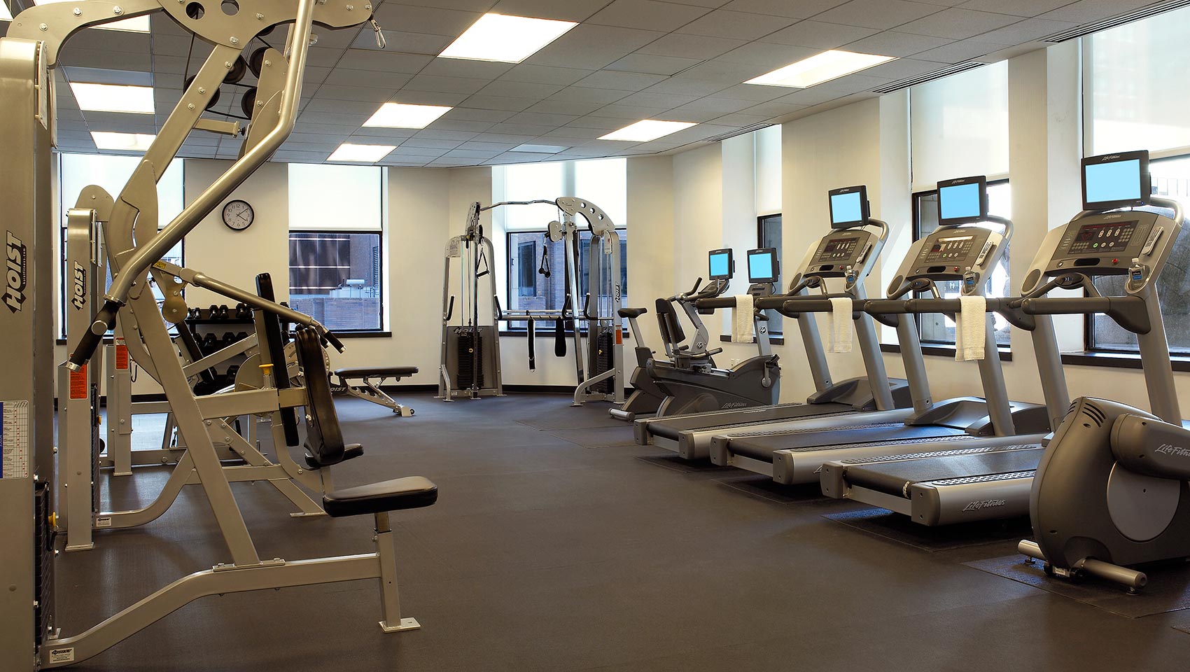 hotel fitness center