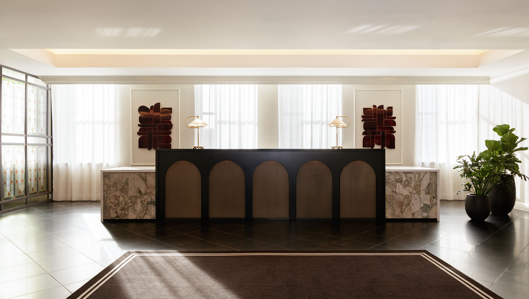 Front Desk at Kimpton Hotel Monaco Baltimore