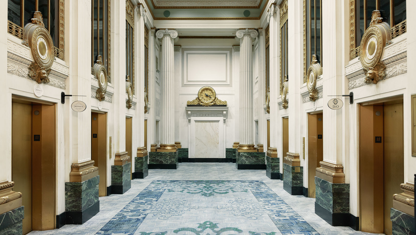 Historic Architecture at Kimpton Hotel Monaco Baltimore