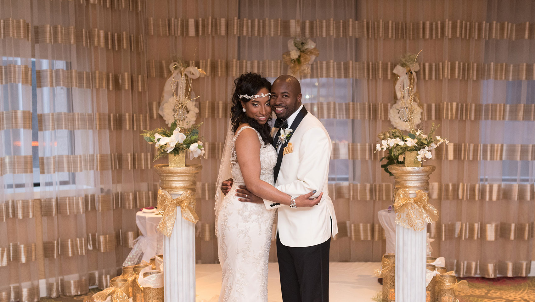 Jenel and Anothony's Monaco Baltimore wedding