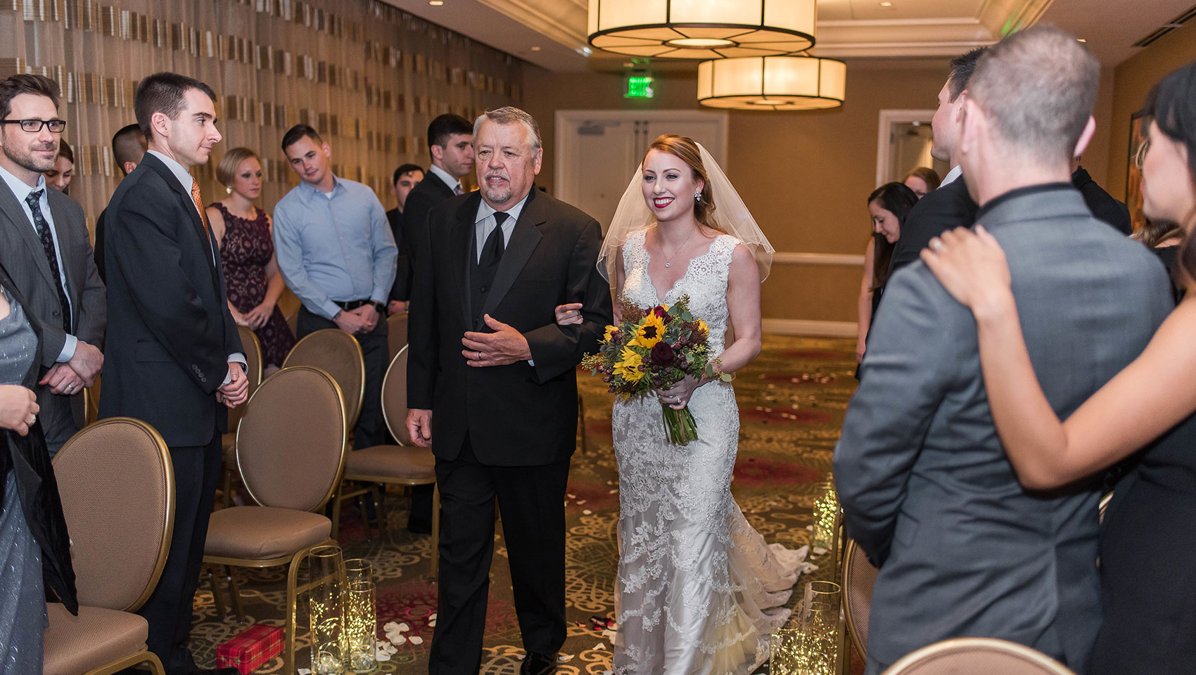 Joanna + Glenn Bride Entrance - JadeNikkolePhotography