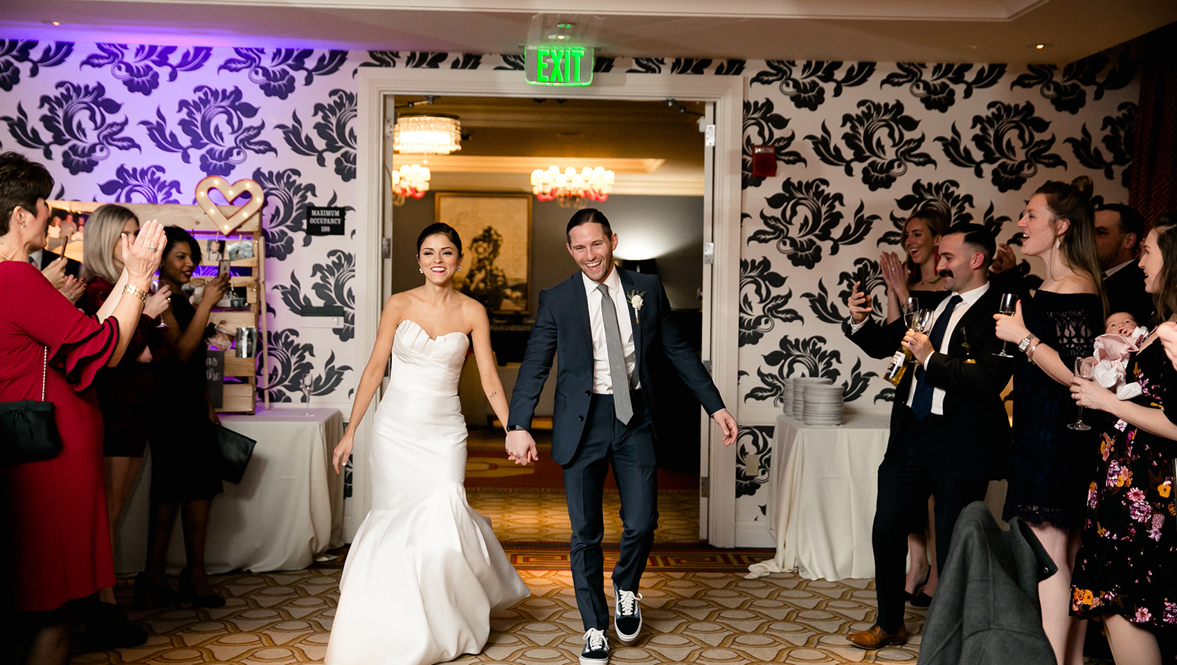 Macarena and Sean's Monaco Baltimore wedding