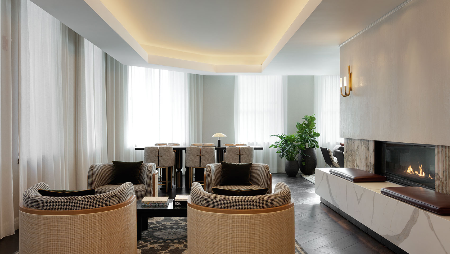 Lobby Living Room at Kimpton Hotel Monaco Baltimore