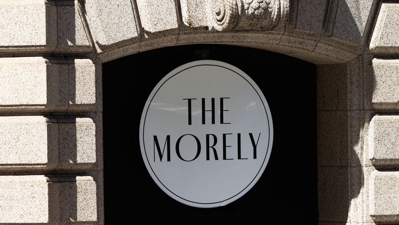 The Morely Exterior Signage