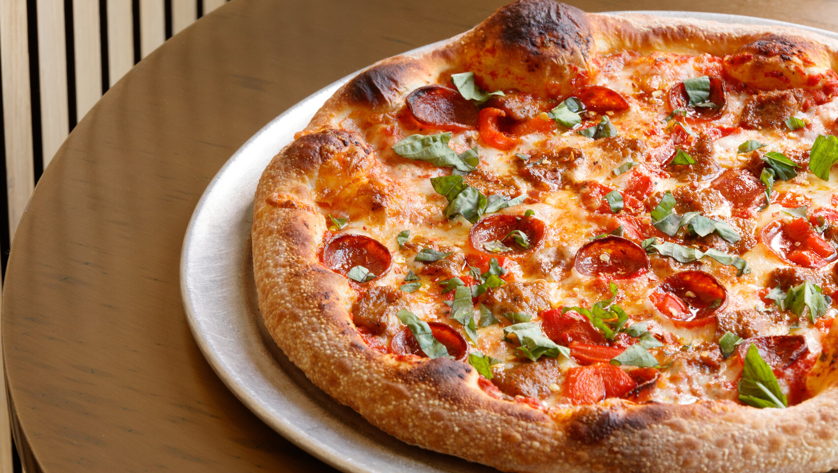Pepperoni Pizza at The Morely