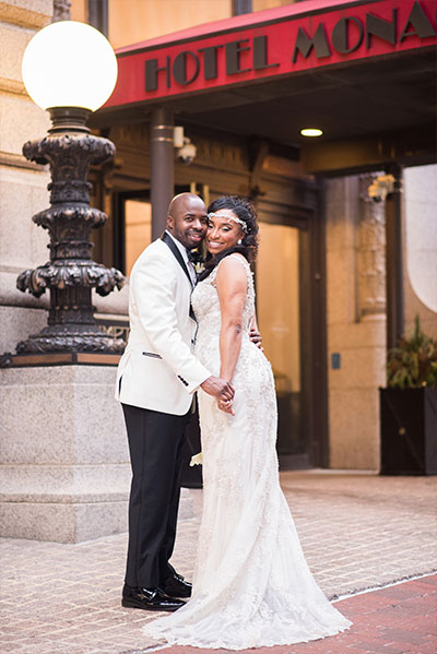 Jenel and Anthony's Monaco Baltimore wedding