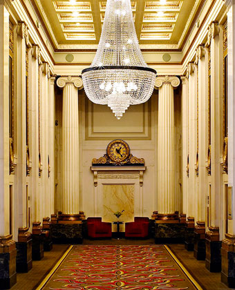 hotel lobby