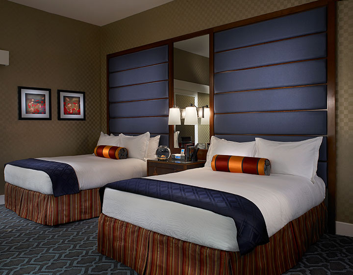 Kimpton Monaco Baltimore Hotel 2 Queen Guestroom prior to renovation