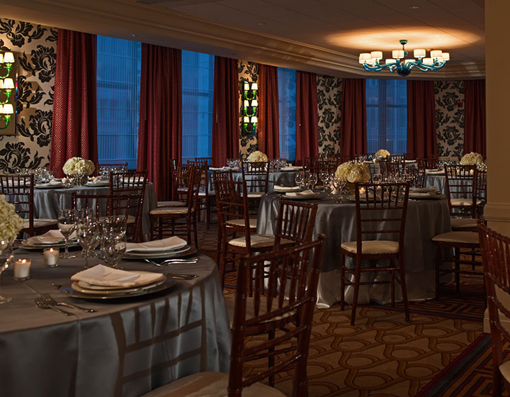 Kimpton Monaco Baltimore Hotel Paris Ballroom prior to renovation